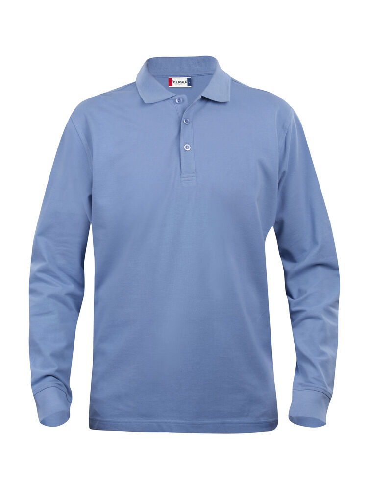Clique - Classic Lincoln L/S Licht-blauw 3XL