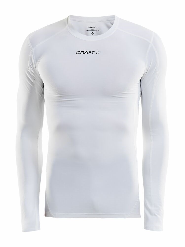 Craft - Pro Control Compression Long Sleeve White XXL