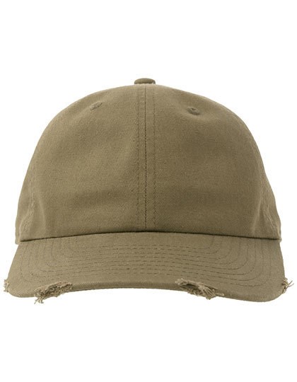 Atlantis - Dad Hat Destroyed-S - Olive